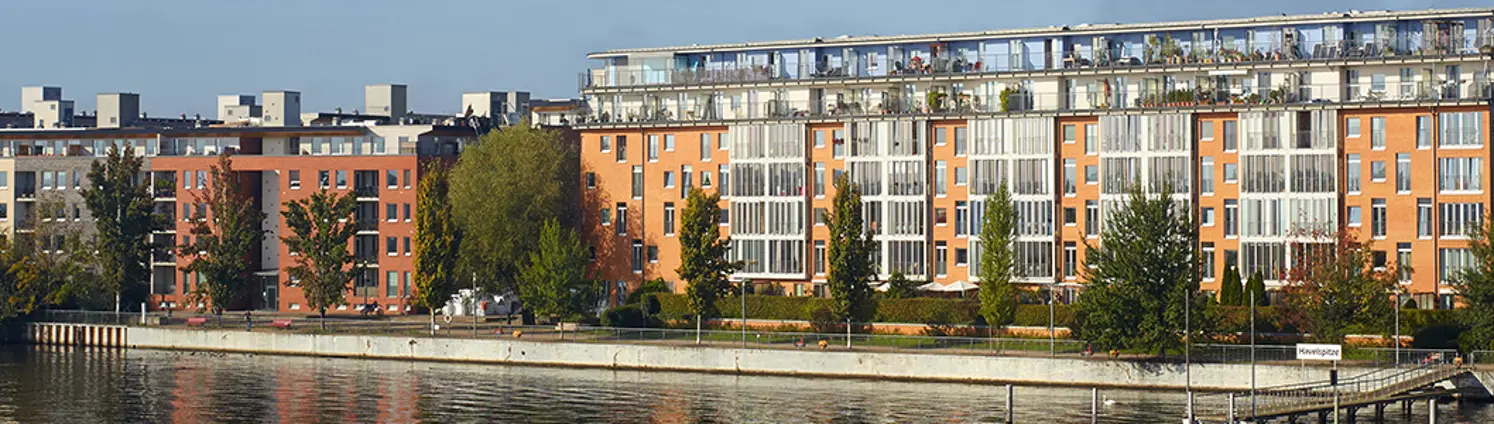 Ein Blick auf das Quartier Maselake an der Havel