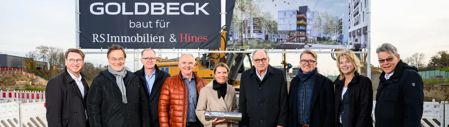 Grundsteinlegung Marienhoefe Berlin