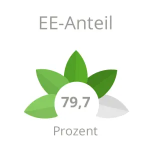 Zillecampus: 79,9 Prozent erneuerbare Energien